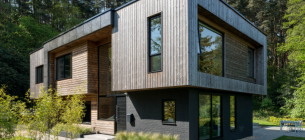 25 Desain Villa Kayu Modern